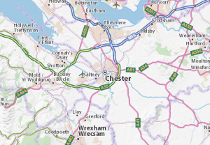 Map of Chester